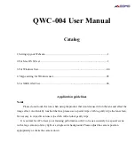 Qomo QWC-004 User Manual preview