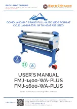 Qomolangma FMJ-1400-WA-PLUS User Manual preview