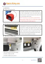 Предварительный просмотр 12 страницы Qomolangma FMJ-1600-WA-PLUS-H User Manual