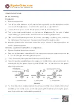 Предварительный просмотр 22 страницы Qomolangma FMJ-1600-WA-PLUS-H User Manual