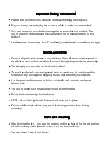 Preview for 2 page of QOMOTOP QTFP02 Assembly Instructions Manual