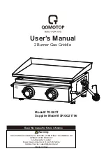 Preview for 1 page of QOMOTOP TGG02T User Manual