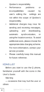 Preview for 4 page of Qoobex Q phone 2019 User Manual