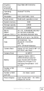 Preview for 11 page of Qoobex Q phone 2019 User Manual