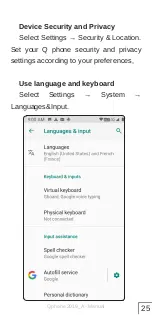 Preview for 25 page of Qoobex Q phone 2019 User Manual