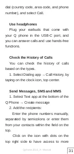 Preview for 31 page of Qoobex Q phone 2019 User Manual