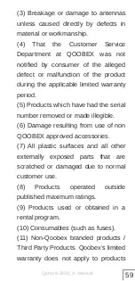 Preview for 59 page of Qoobex Q phone 2019 User Manual