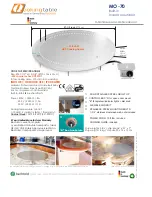 Preview for 1 page of QookingTable MO-70 Quick Start Manual