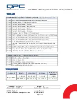 Preview for 3 page of QPC QMini Customer Assembly Instructions