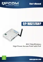 qpcom QP-WA257GHP User Manual preview
