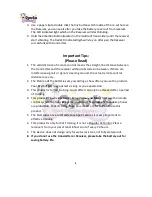 Preview for 5 page of Qpets Qpets SP 101 User Manual