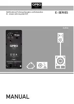 QPRO AUDIO E 10 A Manual предпросмотр