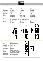 Preview for 8 page of QPRO AUDIO E 10 A Manual