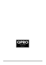 Preview for 10 page of QPRO AUDIO E 10 A Manual