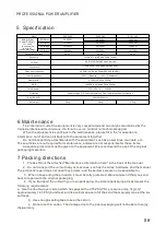 Preview for 9 page of QPRO AUDIO QLE 1.2K2 Owner'S Manual