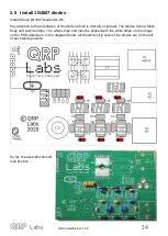 Preview for 14 page of QRP Labs QDX Assembly And Operating Manual