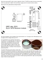 Preview for 4 page of QRP Labs QLG1 Manual