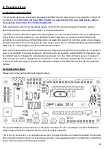 Preview for 4 page of QRP Labs Ultimate3 Manual