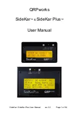 QRPworks SideKar User Manual preview