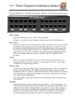 Preview for 10 page of QRS Presto Digitation 73200 Installation And Owner'S Manual