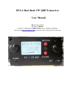 Preview for 1 page of QRVTronics HT-1A User Manual