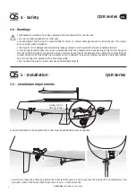 Предварительный просмотр 6 страницы QS Seamaster QSR Series User Manual