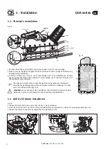 Предварительный просмотр 12 страницы QS Seamaster QSR Series User Manual