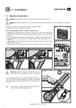 Предварительный просмотр 14 страницы QS Seamaster QSR Series User Manual