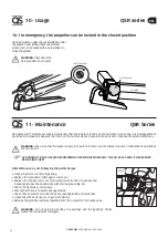 Предварительный просмотр 22 страницы QS Seamaster QSR Series User Manual