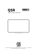 Предварительный просмотр 28 страницы QS Seamaster QSR Series User Manual