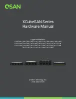 Предварительный просмотр 1 страницы Qsan XCUBESAN XS1212S Hardware Manual