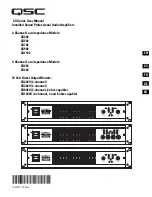 Предварительный просмотр 1 страницы QSC 8 ohm capable) User Manual