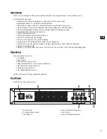 Предварительный просмотр 3 страницы QSC 8 ohm capable) User Manual