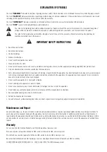 Preview for 2 page of QSC AcousticCoverage AC-C4T-nb User Manual