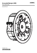 Предварительный просмотр 1 страницы QSC AcousticDesign AD-C4T-LP Quick Start Manual
