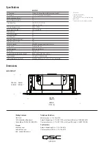 Предварительный просмотр 4 страницы QSC AcousticDesign AD-C4T-LP Quick Start Manual