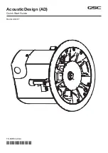 Preview for 1 page of QSC AcousticDesign AD-C6T Quick Start Manual