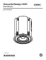 Preview for 1 page of QSC AcousticDesign AD-C81TW User Manual