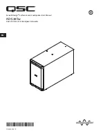 QSC ACOUSTICDESIGN AD-S28TW-BK User Manual preview