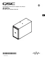 Preview for 1 page of QSC AcousticDesign AD-S28Tw User Manual