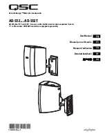 Preview for 1 page of QSC AcousticDesign AD-S52 User Manual