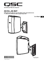 Preview for 1 page of QSC AcousticDesign AD-S52T User Manual