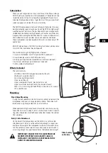 Preview for 3 page of QSC AcousticDesign AD-S52T User Manual