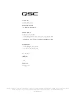 Предварительный просмотр 14 страницы QSC AcousticDesign AD-S6T User Manual