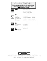 Preview for 40 page of QSC AcousticDesign QSC-AD-C81TW-WH User Manual