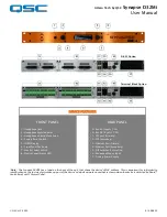 Предварительный просмотр 6 страницы QSC Attero Tech Synapse D32Mi User Manual