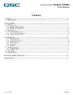 Preview for 4 page of QSC ATTEROTECH Synapse D16Mio Dante/AES67 User Manual