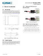 Предварительный просмотр 7 страницы QSC Atterotech Synapse D32i User Manual