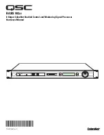 Preview for 1 page of QSC BASIS 902zz Hardware Manual