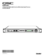 QSC BASIS 904zz Hardware Manual preview